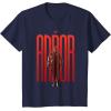imageStar Wars Andor Season 2 Cassian Andor Man of Mystery TShirtNavy Blue