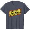 imageStar Wars Atari Arcade The Empire Strikes Back Retro TShirtHeather Blue