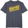imageStar Wars Atari Arcade The Empire Strikes Back Retro TShirtHeather Blue