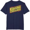imageStar Wars Atari Arcade The Empire Strikes Back Retro TShirtNavy Blue