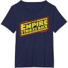 imageStar Wars Atari Arcade The Empire Strikes Back Retro TShirtNavy Blue