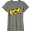 imageStar Wars Atari Arcade The Empire Strikes Back Retro TShirtOlive Heather