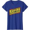 imageStar Wars Atari Arcade The Empire Strikes Back Retro TShirtRoyal Blue