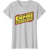 imageStar Wars Atari Arcade The Empire Strikes Back Retro TShirtSilver Grey