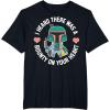 imageStar Wars Boba Fett Bounty Heart Valentines Graphic TShirt TShirtBlack