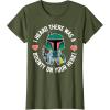 imageStar Wars Boba Fett Bounty Heart Valentines Graphic TShirt TShirtOlive Green