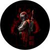 imageStar Wars Boba Fett Bounty Hunter Red Dark Poster PopSockets MagSafe PopGrip for iPhoneStandard