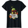 imageStar Wars Boba Fett Bounty Hunter Tattoo Art TShirtBlack