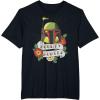 imageStar Wars Boba Fett Bounty Hunter Tattoo Art TShirtBlack