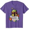 imageStar Wars Boba Fett Bounty Hunter Tattoo Art TShirtPurple Heather