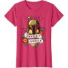 imageStar Wars Boba Fett Bounty Hunter Tattoo Art TShirtRed Heather