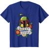 imageStar Wars Boba Fett Bounty Hunter Tattoo Art TShirtRoyal Blue