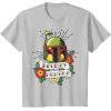 imageStar Wars Boba Fett Bounty Hunter Tattoo Art TShirtSilver Grey