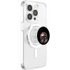 imageStar Wars Boba Fett Floral Helmet Silhouette Fill PopSockets MagSafe PopGrip for iPhoneMagSafe