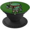 imageStar Wars Boba Fett Simple Cartoon PopSockets MagSafe PopGrip for iPhoneStandard