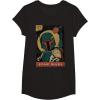 imageStar Wars Boba Fett Vintage Trading Card 77 Graphic TShirt TShirtBlack
