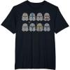 imageStar Wars Clone Wars Clone Troopers Helmets TShirtBlack