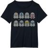 imageStar Wars Clone Wars Clone Troopers Helmets TShirtBlack