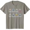 imageStar Wars Clone Wars Clone Troopers Helmets TShirtSlate Grey