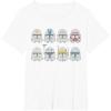 imageStar Wars Clone Wars Clone Troopers Helmets TShirtWhite