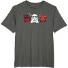 imageStar Wars Darth Vader Darth Maul Dad Fathers Day Birthday TShirtAsphalt Grey