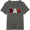 imageStar Wars Darth Vader Darth Maul Dad Fathers Day Birthday TShirtAsphalt Grey