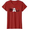imageStar Wars Darth Vader Darth Maul Dad Fathers Day Birthday TShirtCranberry Red
