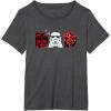 imageStar Wars Darth Vader Darth Maul Dad Fathers Day Birthday TShirtDark Heather Grey