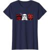 imageStar Wars Darth Vader Darth Maul Dad Fathers Day Birthday TShirtNavy Blue