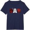 imageStar Wars Darth Vader Darth Maul Dad Fathers Day Birthday TShirtNavy Blue