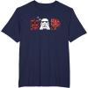 imageStar Wars Darth Vader Darth Maul Dad Fathers Day Birthday TShirtNavy Blue