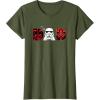 imageStar Wars Darth Vader Darth Maul Dad Fathers Day Birthday TShirtOlive Green