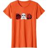 imageStar Wars Darth Vader Darth Maul Dad Fathers Day Birthday TShirtOrange