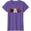 imageStar Wars Darth Vader Darth Maul Dad Fathers Day Birthday TShirtPurple Heather