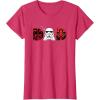 imageStar Wars Darth Vader Darth Maul Dad Fathers Day Birthday TShirtRed Heather