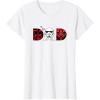 imageStar Wars Darth Vader Darth Maul Dad Fathers Day Birthday TShirtWhite