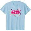 imageStar Wars Darth Vader Ice Cream Logo Summer Beach Vacation TShirtBaby Blue