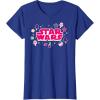 imageStar Wars Darth Vader Ice Cream Logo Summer Beach Vacation TShirtRoyal Blue