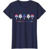 imageStar Wars Darth Vader Popsicle May the Force Be With You TShirtNavy Blue