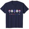 imageStar Wars Darth Vader Popsicle May the Force Be With You TShirtNavy Blue