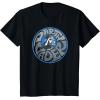 imageStar Wars Darth Vader Retro Helmet and Name TShirtBlack