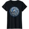 imageStar Wars Darth Vader Retro Helmet and Name TShirtBlack