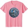 imageStar Wars Darth Vader Retro Helmet and Name TShirtPink