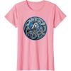 imageStar Wars Darth Vader Retro Helmet and Name TShirtPink