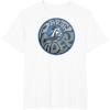 imageStar Wars Darth Vader Retro Helmet and Name TShirtWhite