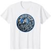 imageStar Wars Darth Vader Retro Helmet and Name TShirtWhite