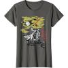 imageStar Wars Darth Vader Vintage Japanese Block Print Style TShirtAsphalt Grey
