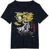 imageStar Wars Darth Vader Vintage Japanese Block Print Style TShirtBlack