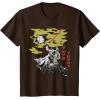 imageStar Wars Darth Vader Vintage Japanese Block Print Style TShirtBrown