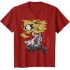 imageStar Wars Darth Vader Vintage Japanese Block Print Style TShirtCranberry Red